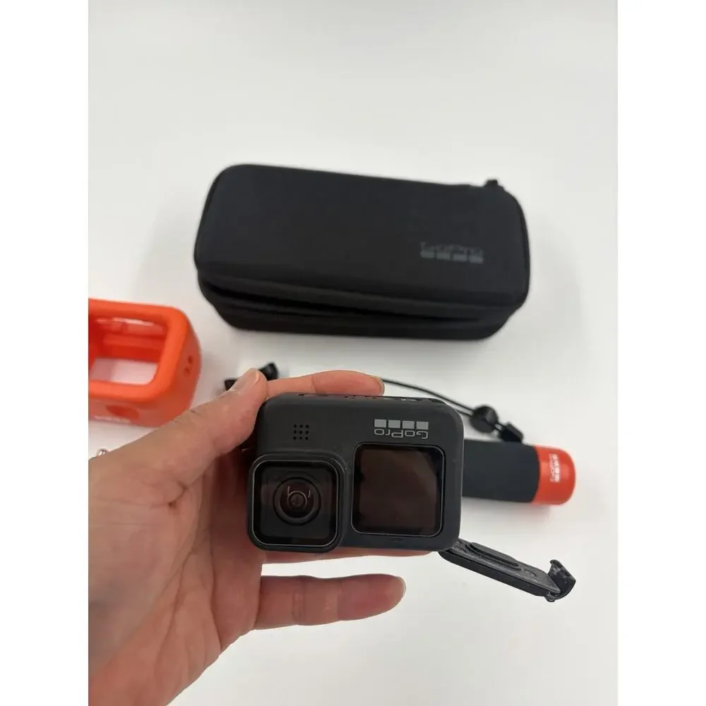 GoPro HERO9 Black Camera Bundle Screen Protectors Dual Charger